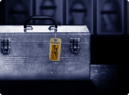 Убиецът с кутията с инструменти